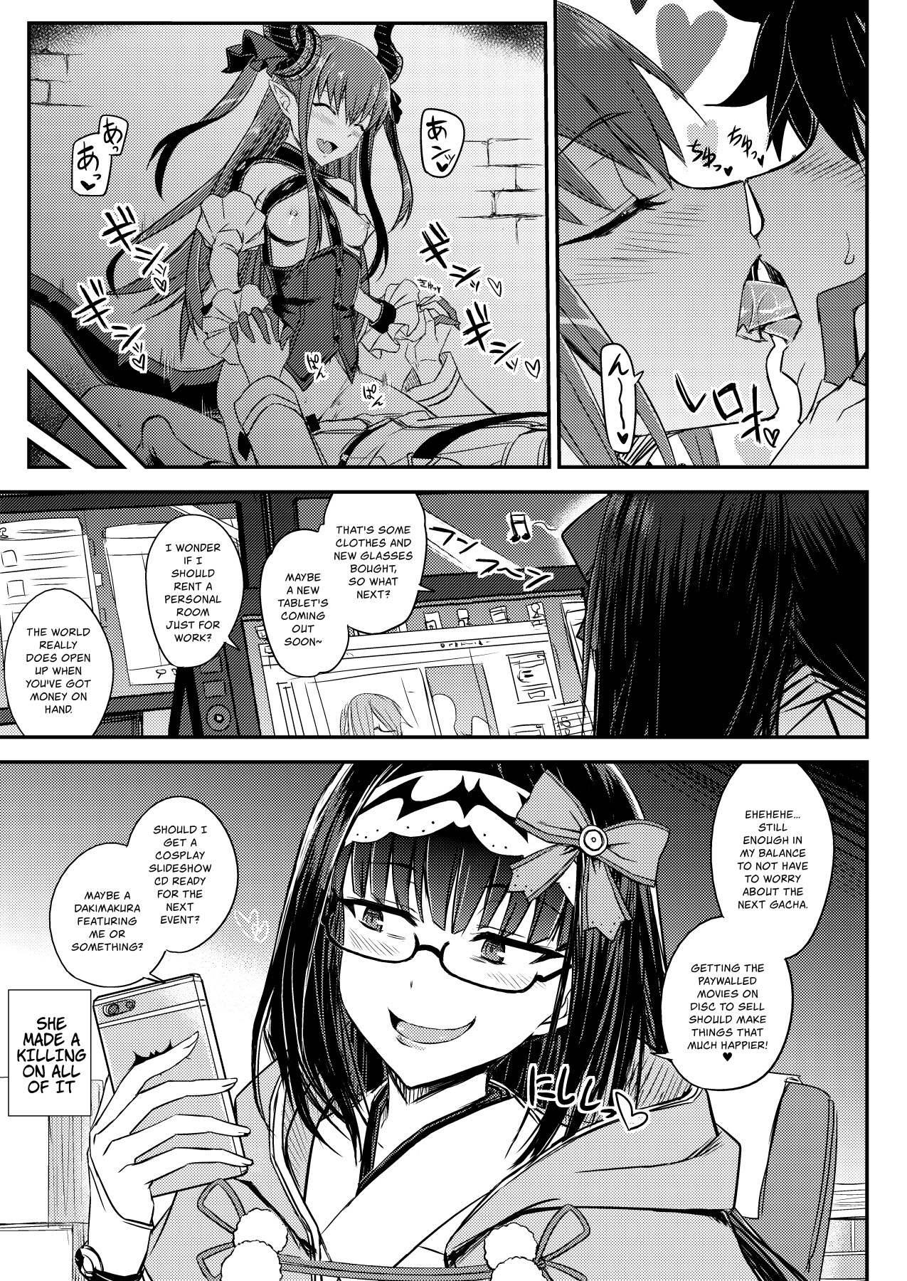 Hentai Manga Comic-Gacha Princess's One Weird Trick for F2P-Read-17